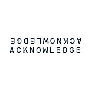 "Acknowledge Acknowledge" Manifestation Tattoo 2-Pack