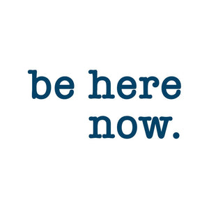 "be here now" Manifestation Tattoo 2-Pack