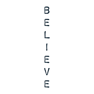 "Believe" (Oversized) Manifestation Tattoo 2-Pack