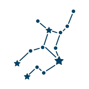 "Constellation Virgo" Manifestation Tattoo 2-Pack