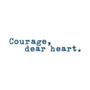 "Courage, Dear Heart" Manifestation Tattoo 2-Pack