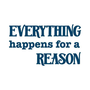 "Everything Happens For a Reason" Manifestation Tattoo 2-Pack