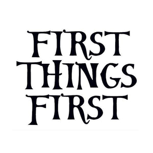 "First Things First" Manifestation Tattoo 2-Pack