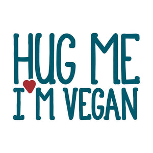 "Hug Me I'm Vegan" Manifestation Tattoo 2-Pack