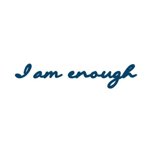 "I Am Enough" (Script) Manifestation Tattoo 2-Pack