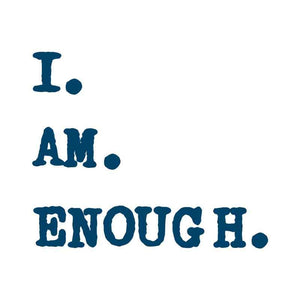 "I Am Enough" (Stacked) Manifestation Tattoo 2-Pack
