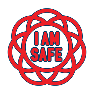 "I Am Safe" (Chakra) Manifestation Tattoo 2-Pack