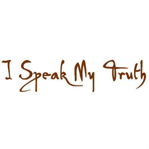 "I Speak My Truth" Manifestation Tattoo 2-Pack