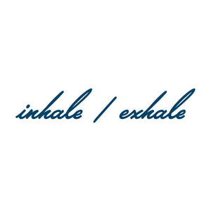 "Inhale Exhale" Manifestation Tattoo 2-Pack