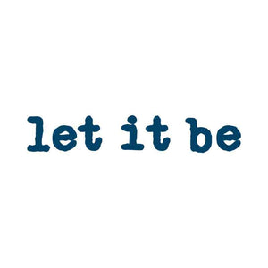 "Let It Be" Manifestation Tattoo 2-Pack