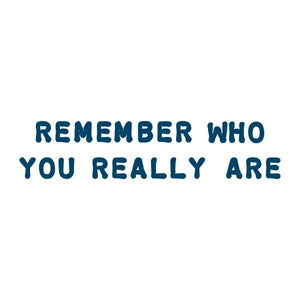 "Remember Who You Really Are" Manifestation Tattoo 2-Pack