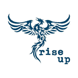 "Rise Up Phoenix" Manifestation Tattoo 2-Pack