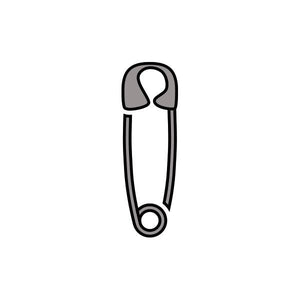 "Safety Pin" Manifestation Tattoo 2-Pack