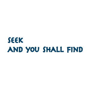 "Seek and You Shall Find" Manifestation Tattoo 2-Pack