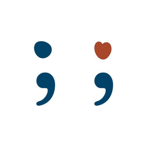 "Semicolon" Manifestation Tattoo 2-Pack