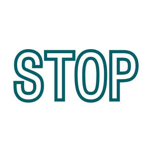 "Stop" Manifestation Tattoo 2-Pack
