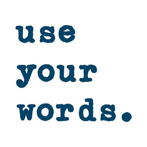 "Use Your Words." Manifestation Tattoo 2-Pack